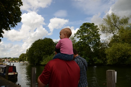 With Daddy in Henley1